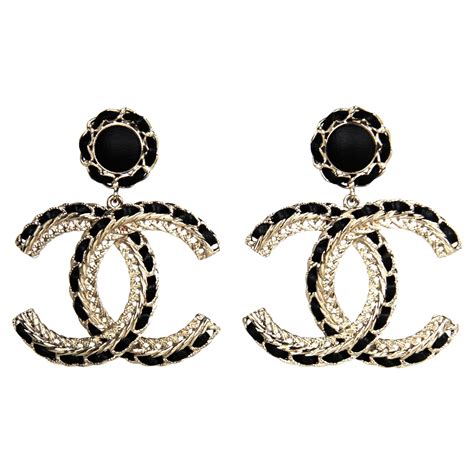 siambrandname chanel earrings|Chanel ring earrings.